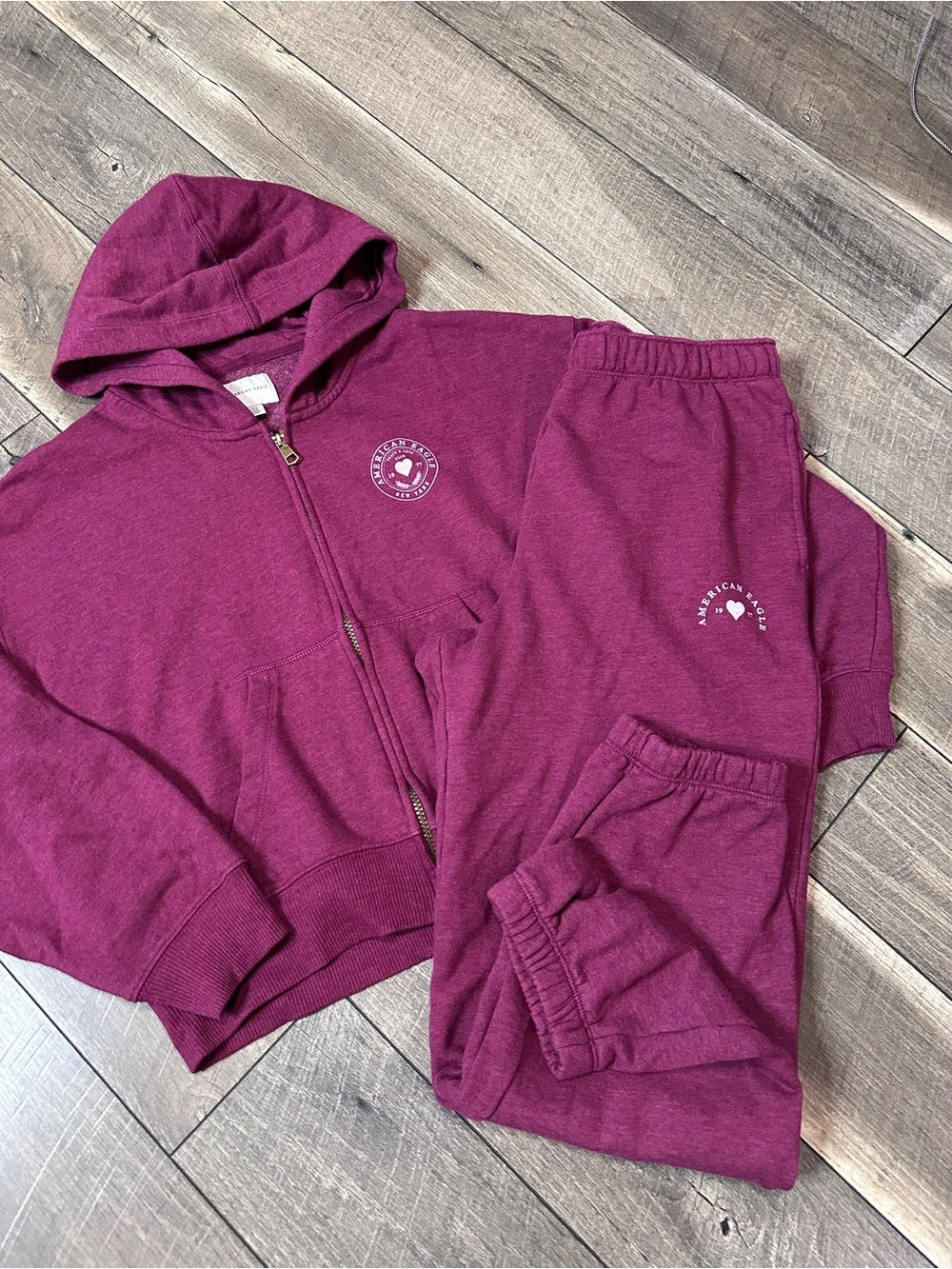 American Eagle Fleece Lounge Set