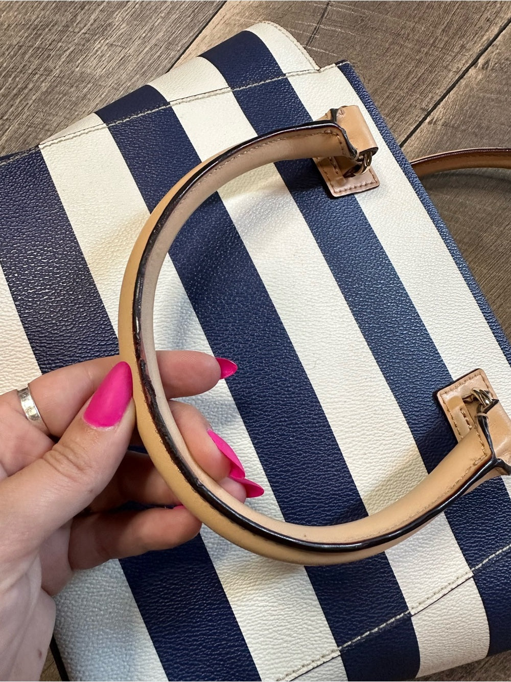 Kate Spade Camryn Wellesley Canvas Coated Satchel Bag