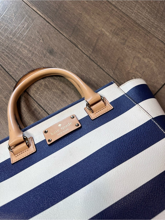 Kate Spade Camryn Wellesley Canvas Coated Satchel Bag