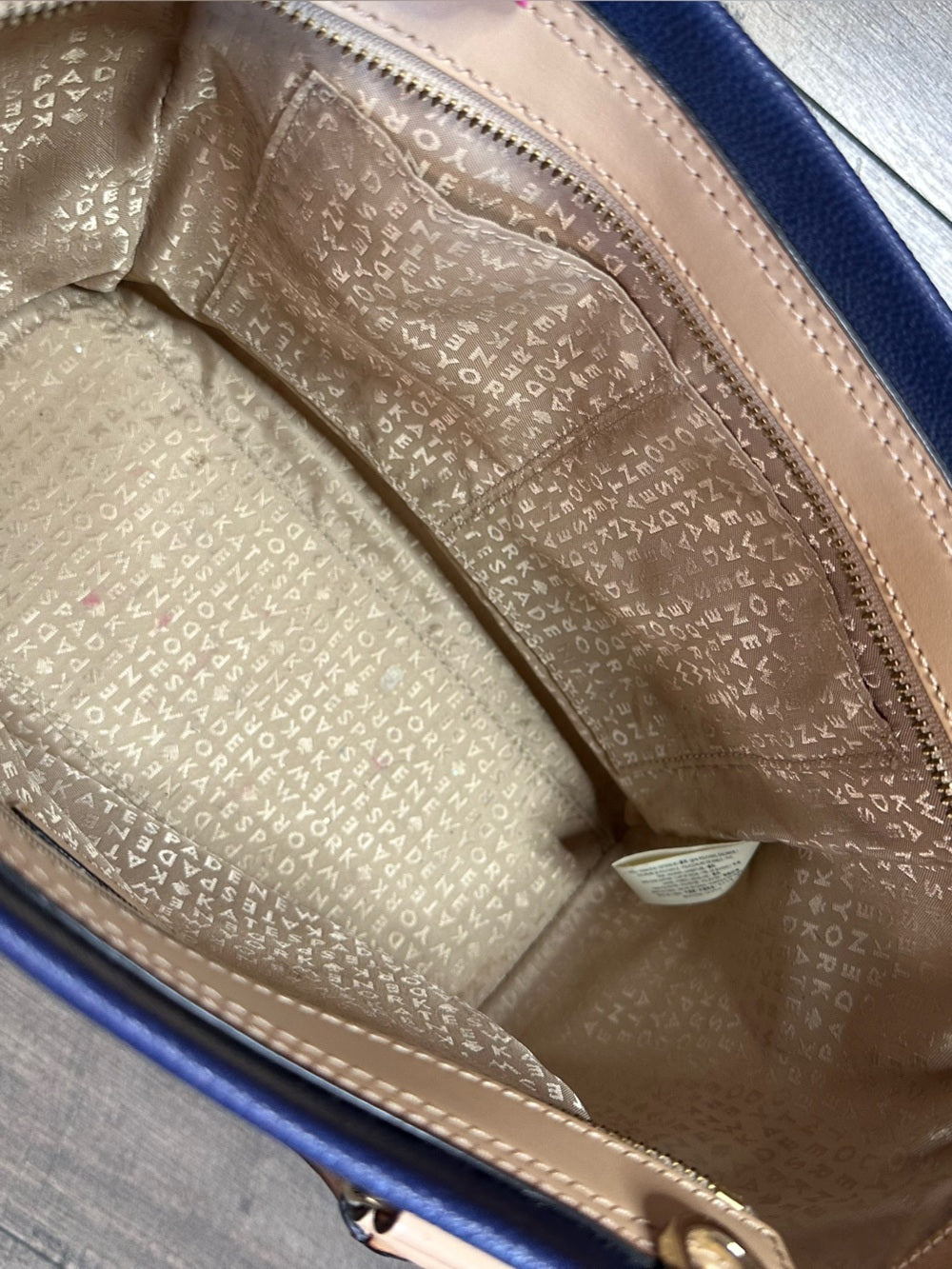 Kate Spade Camryn Wellesley Canvas Coated Satchel Bag