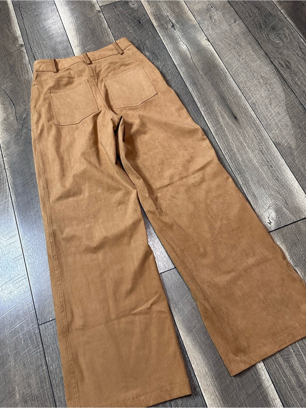 Mustard Seed Suede-Like Pants
