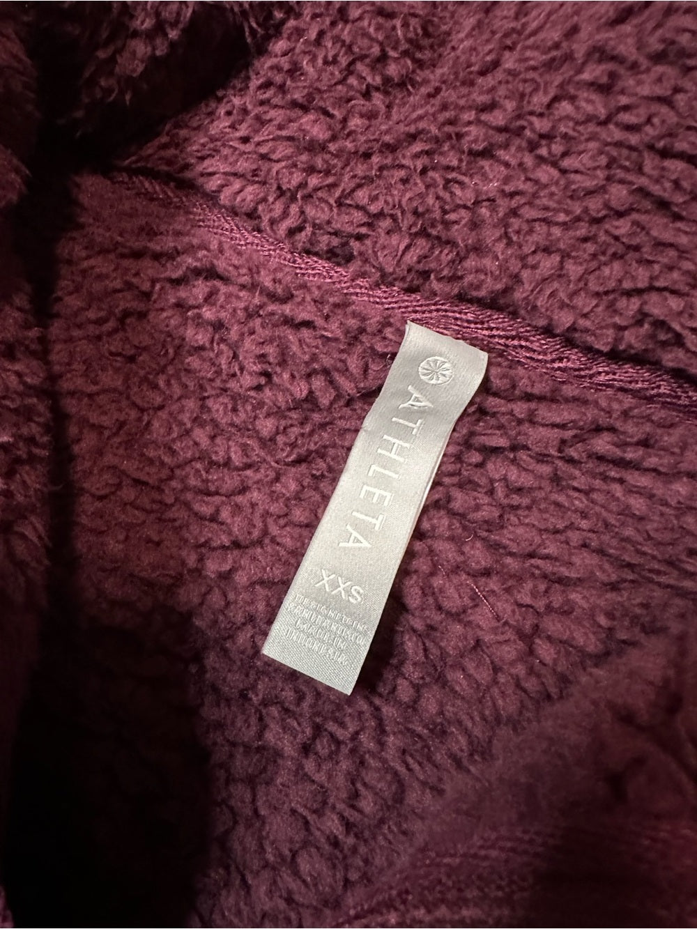 Athleta Oversized Sherpa Pullover