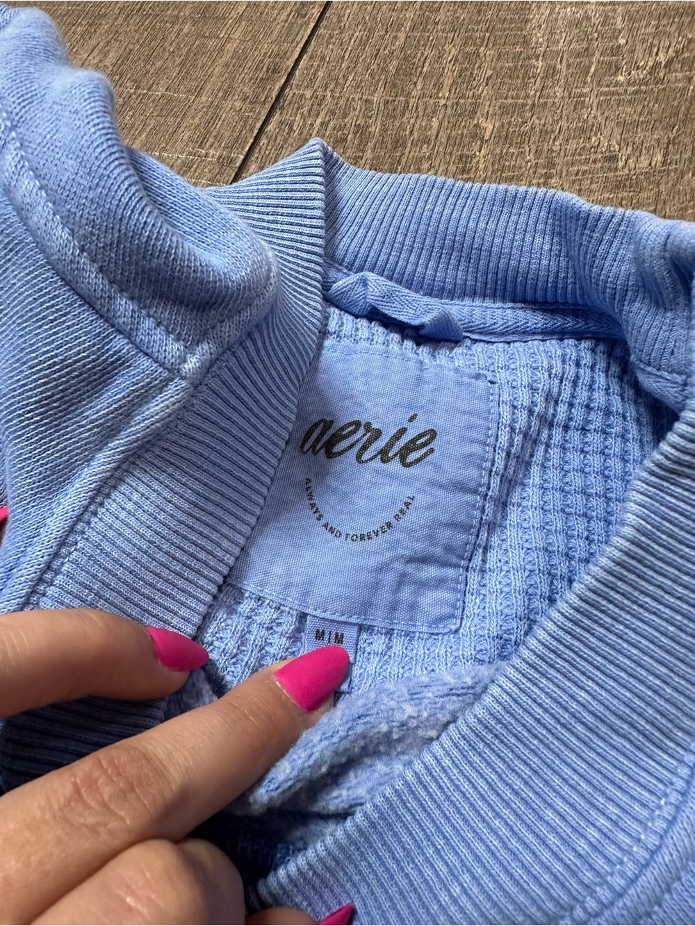 Aerie Oversized “Wonderland Spirit” Crewneck