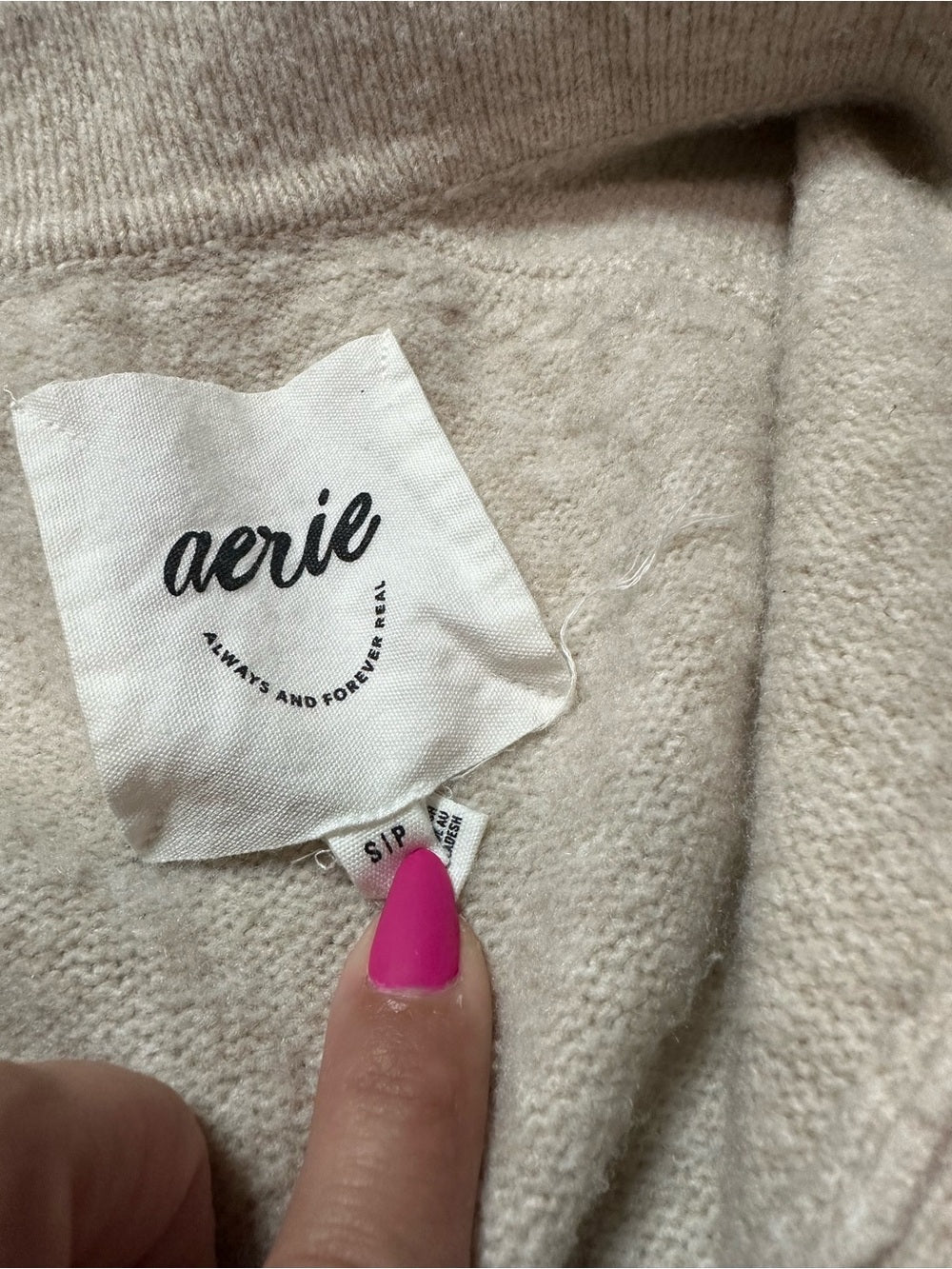 Aerie Oversized Striped Pullover Sweater