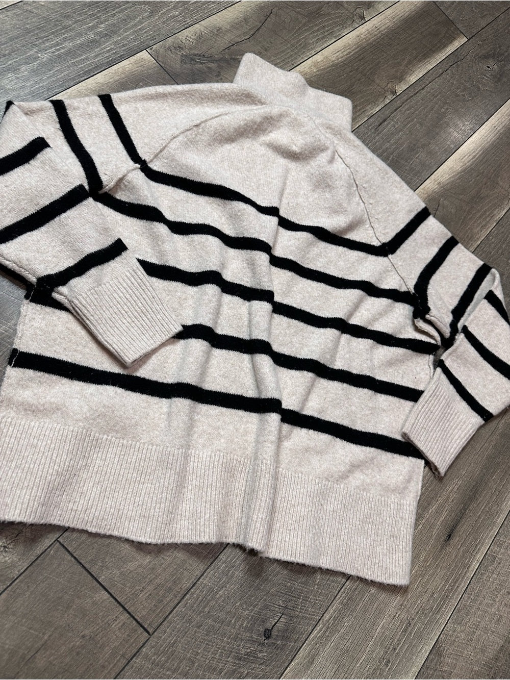 Aerie Oversized Striped Pullover Sweater