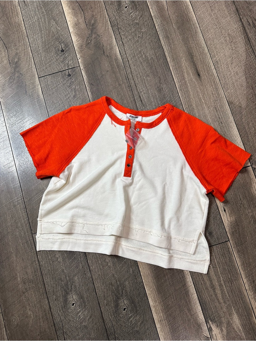 Double Zero Crop T-Shirt (new without tags)