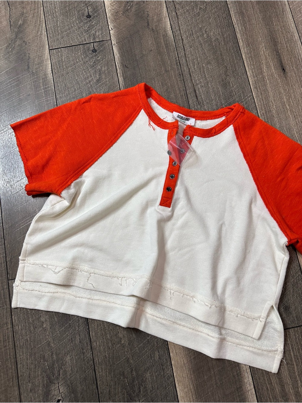 Double Zero Crop T-Shirt (new without tags)