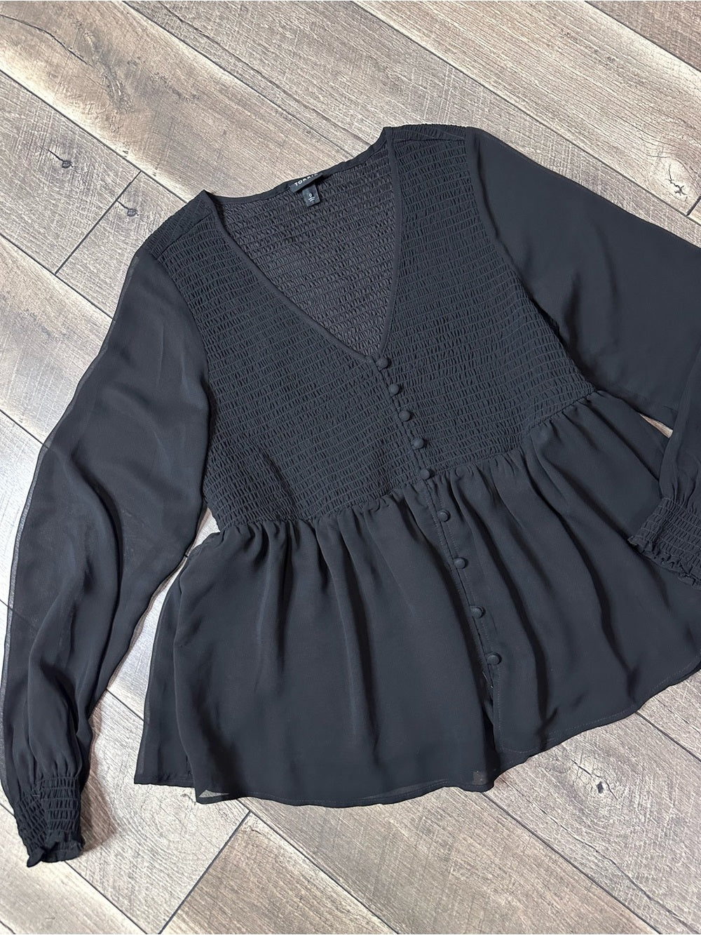 Torrid Smocked Blouse
