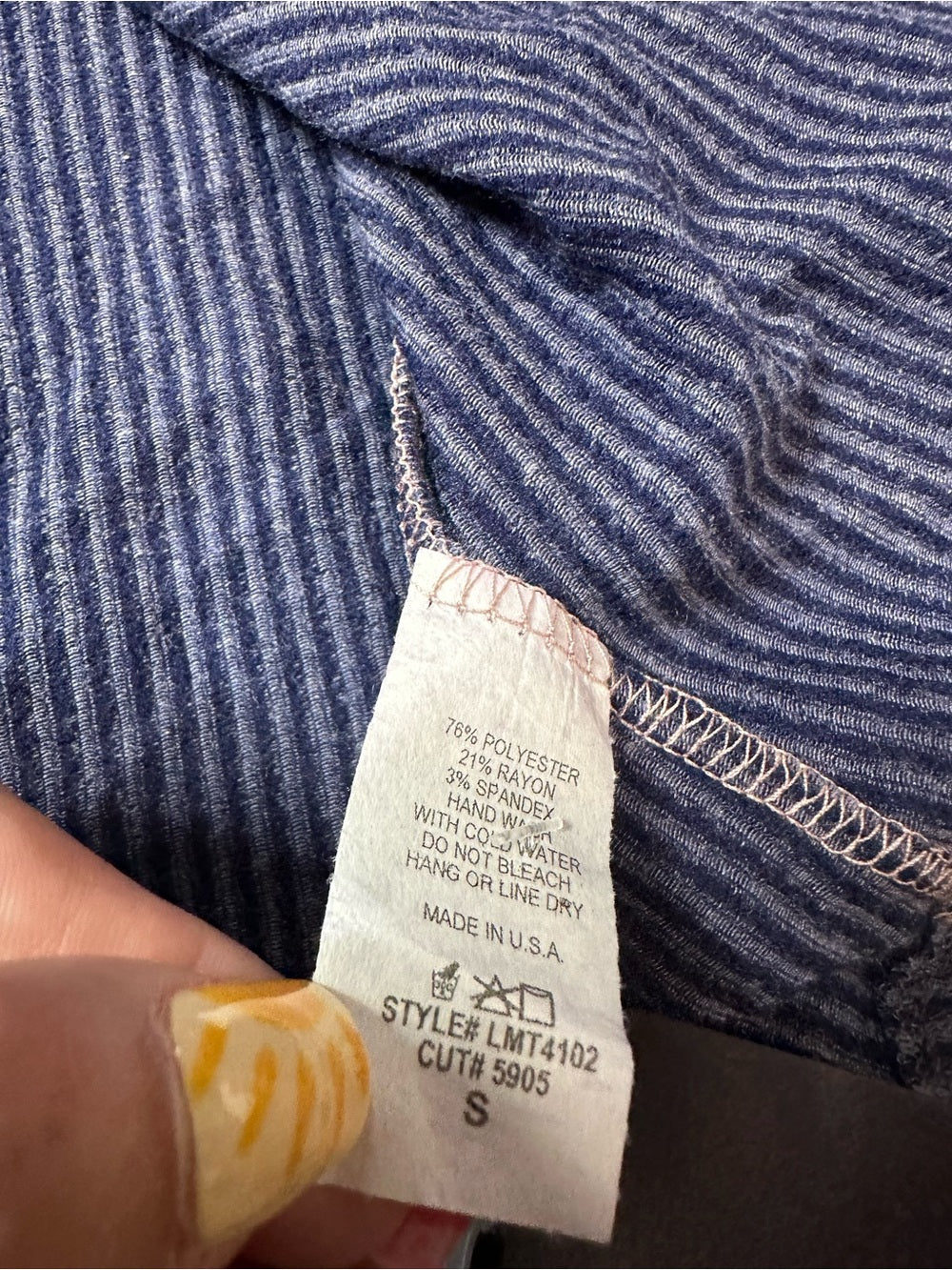 Lovely Melody Colorblock Button Down (new without tags)