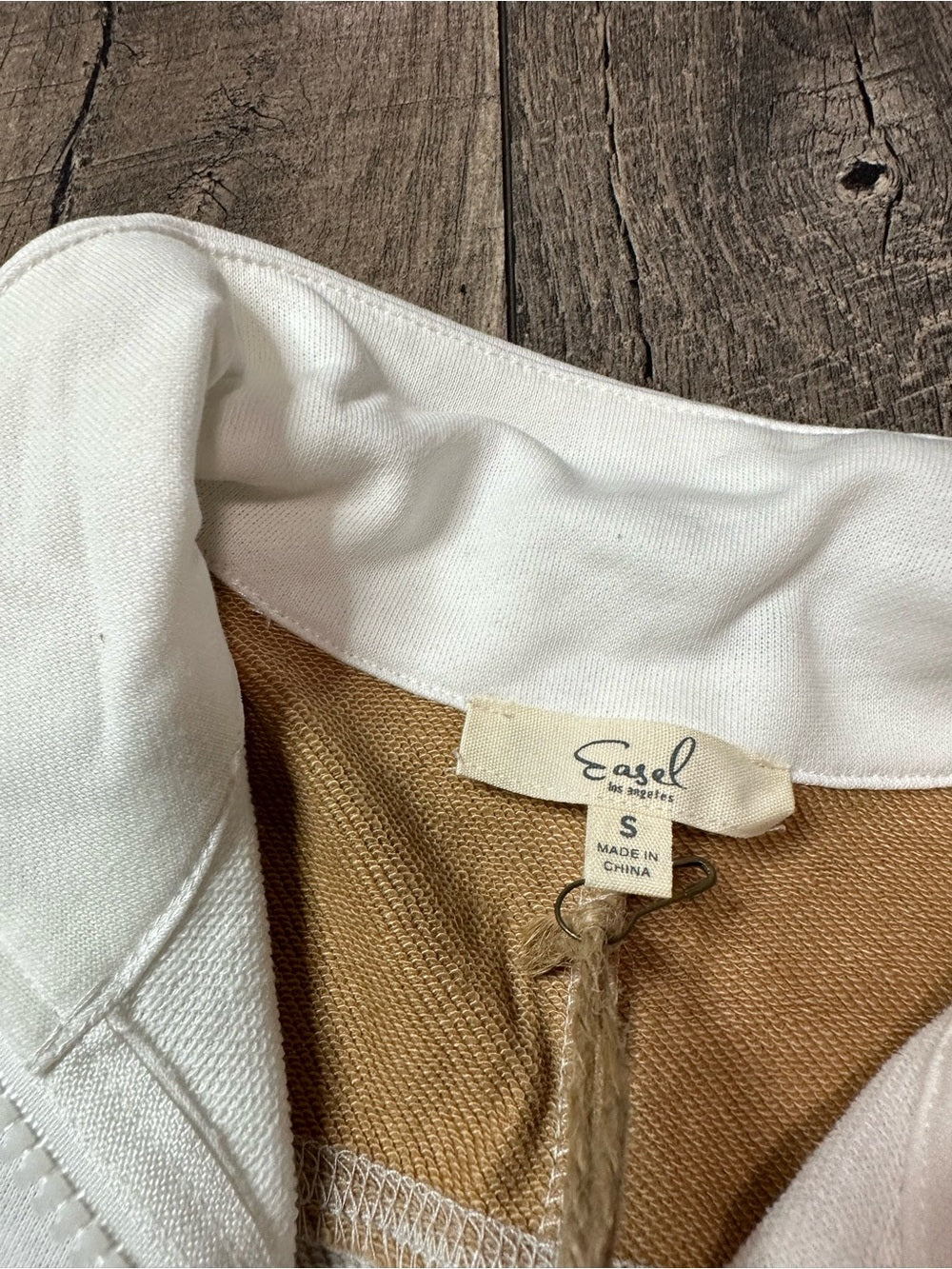 Easel 1/2 Zip Oversized Pullover (new with tags)