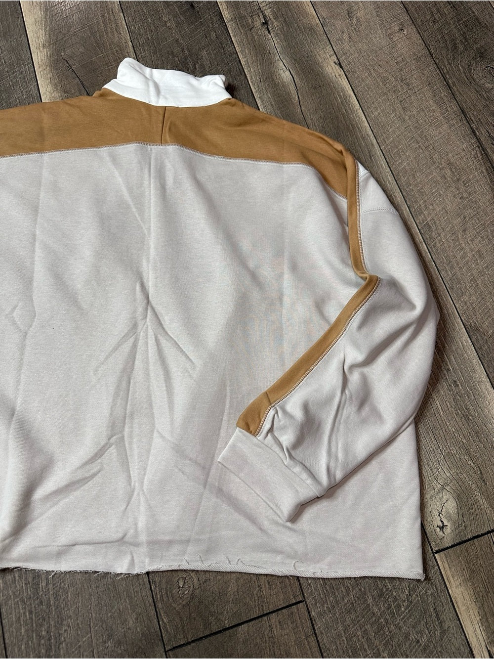 Easel 1/2 Zip Oversized Pullover (new with tags)