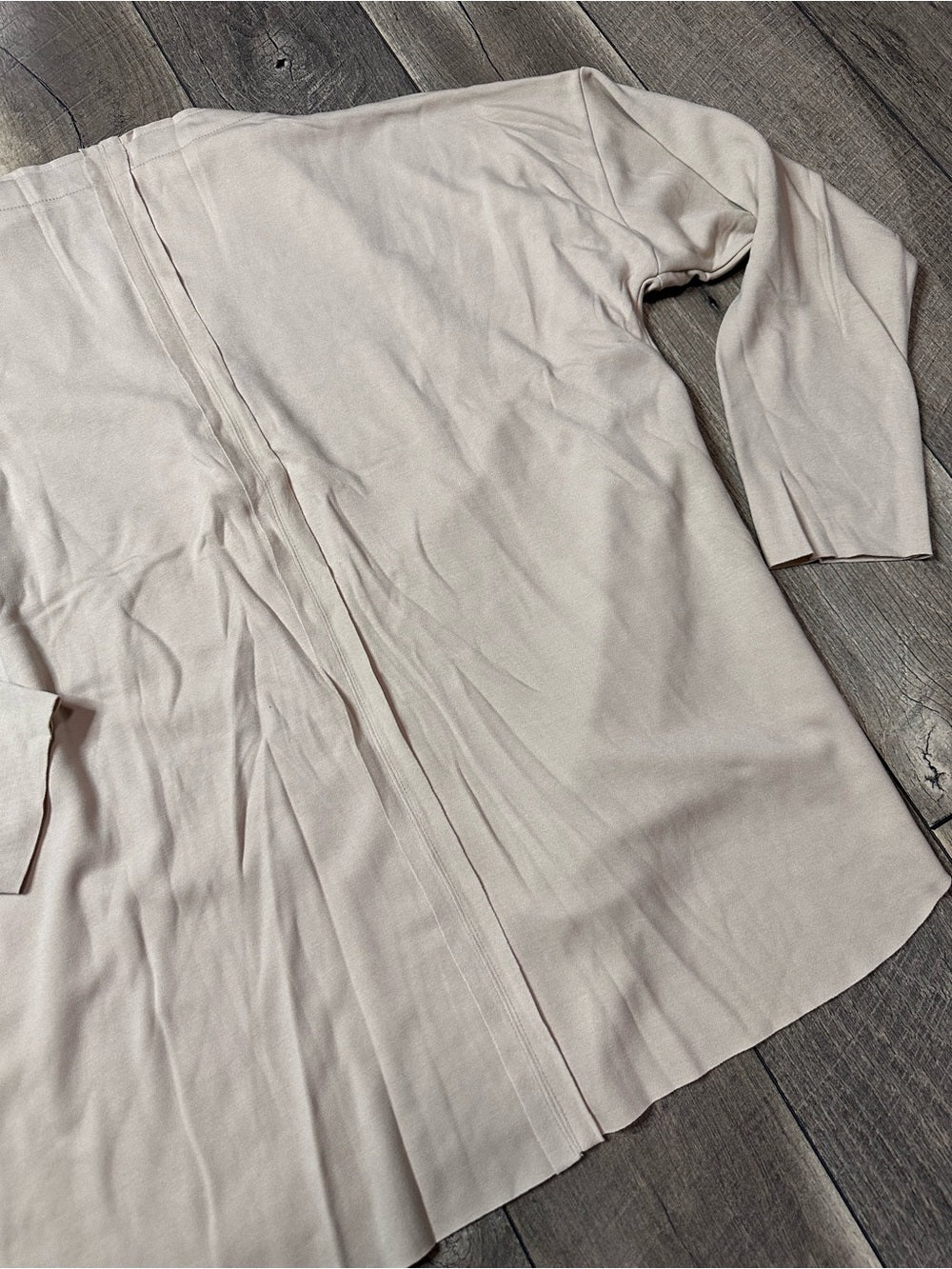 White Birch Buttery Soft Collared Neck Long Sleeve Top (new without tags)