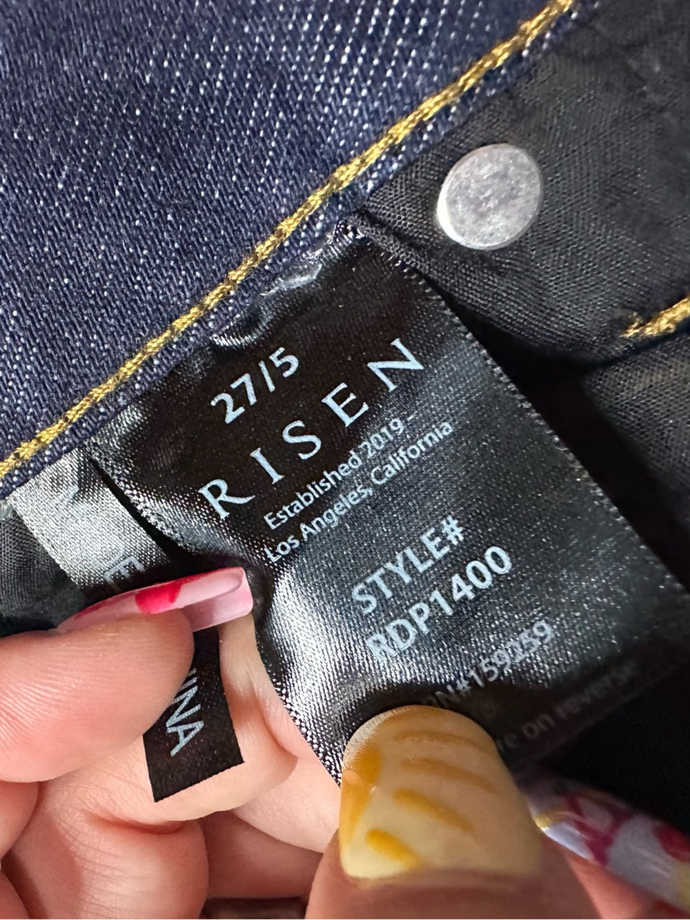 Risen Hi Rise 90’s Mom Jeans