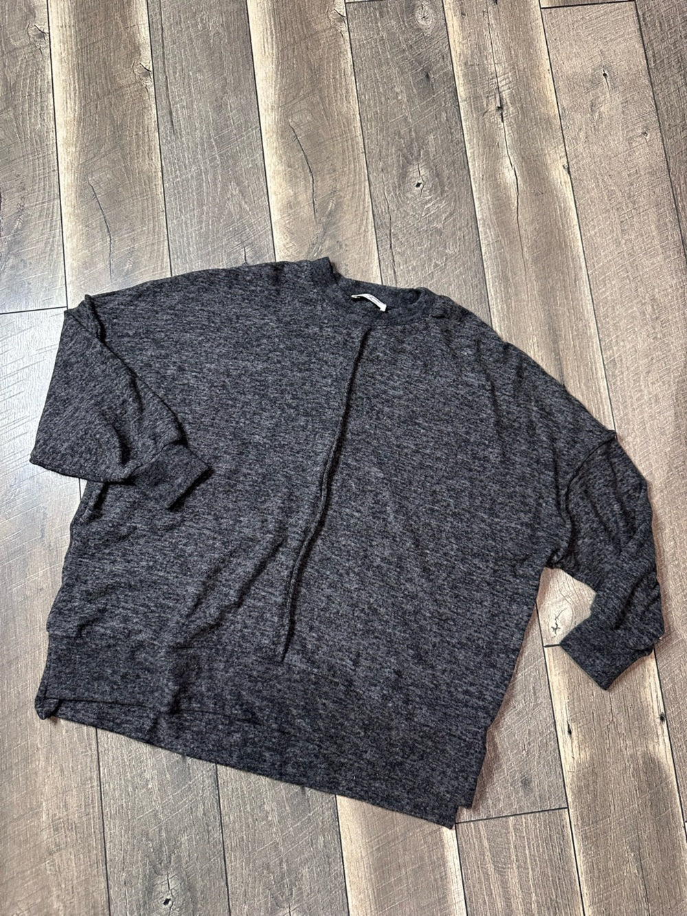 Zenana Cozy Soft Oversized Long Sleeve Top