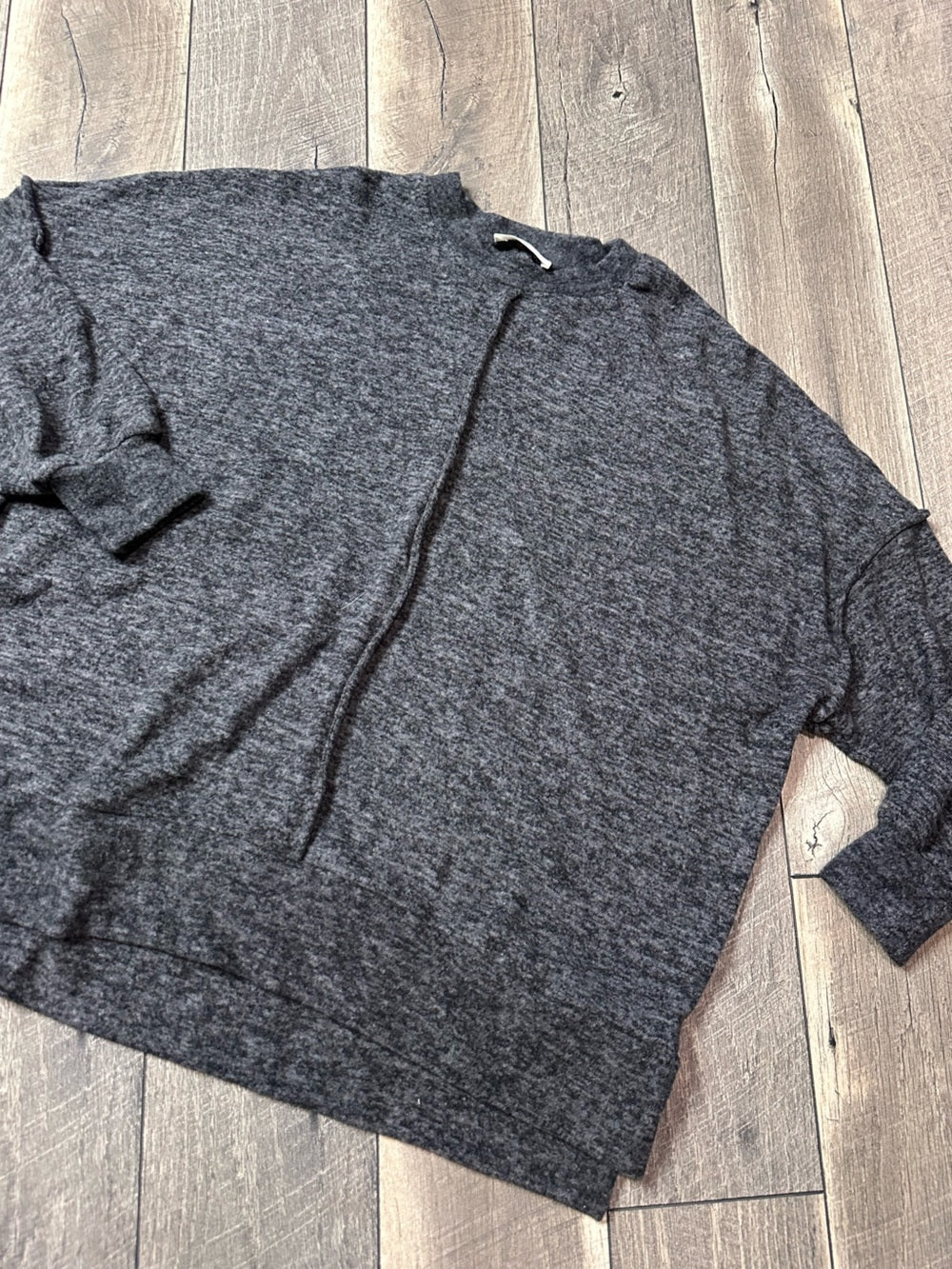Zenana Cozy Soft Oversized Long Sleeve Top