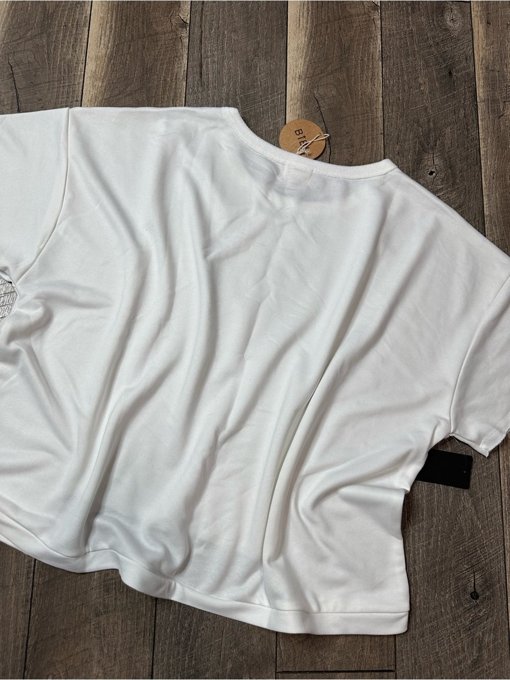 Bibi White Oversized Top