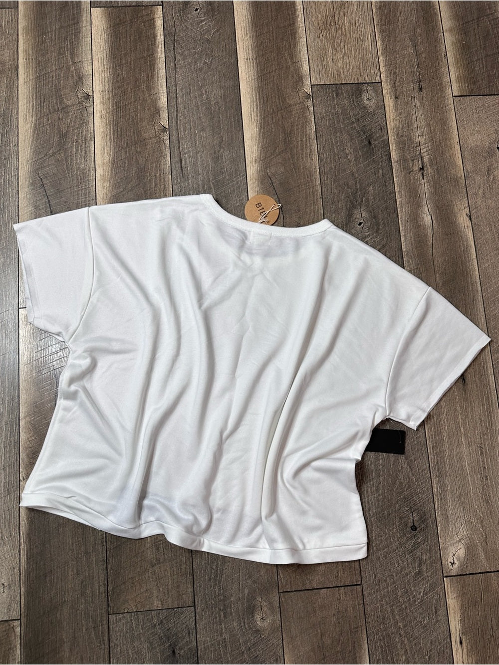 Bibi White Oversized Top