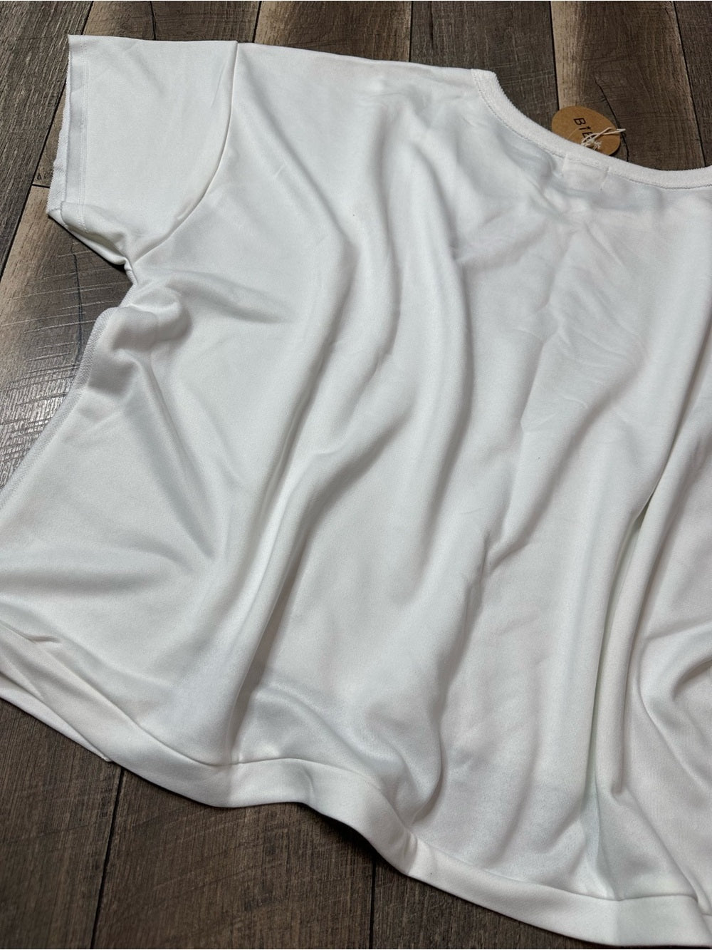 Bibi White Oversized Top
