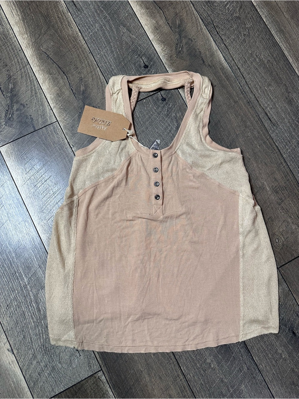 Listicle Braided Halter Tank Top (new with tags)