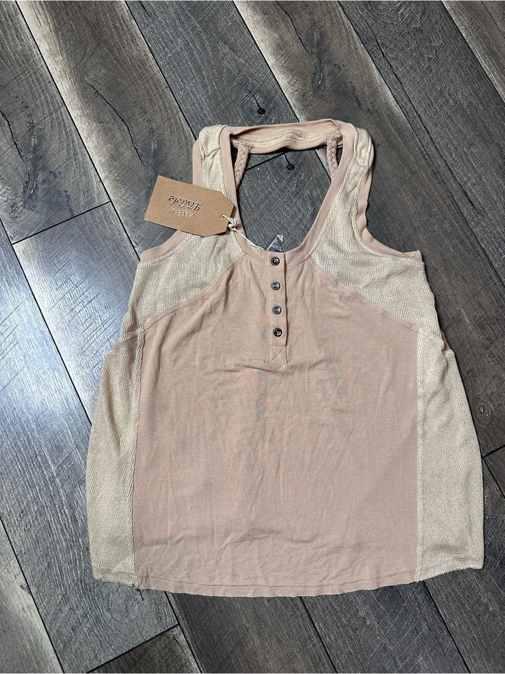Listicle Braided Halter Tank Top (new with tags)