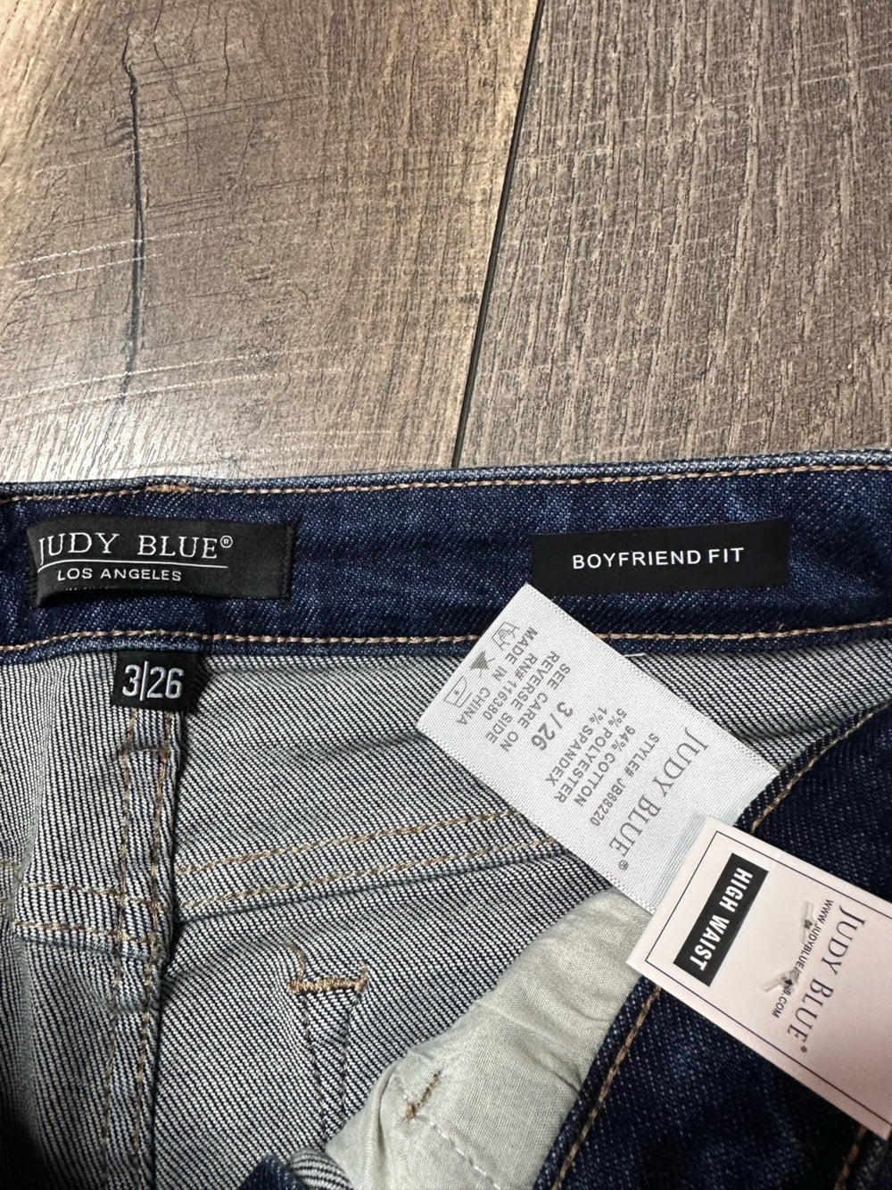 Judy Blue Boyfriend Fit Jeans (new with tags)