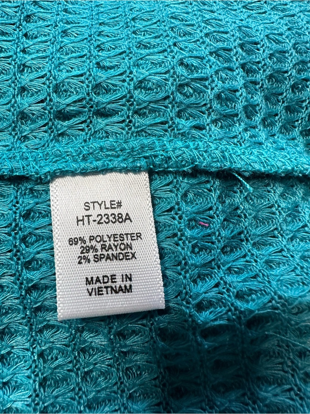 Zenana Oversized Waffleknit Short Sleeve (new without tags)