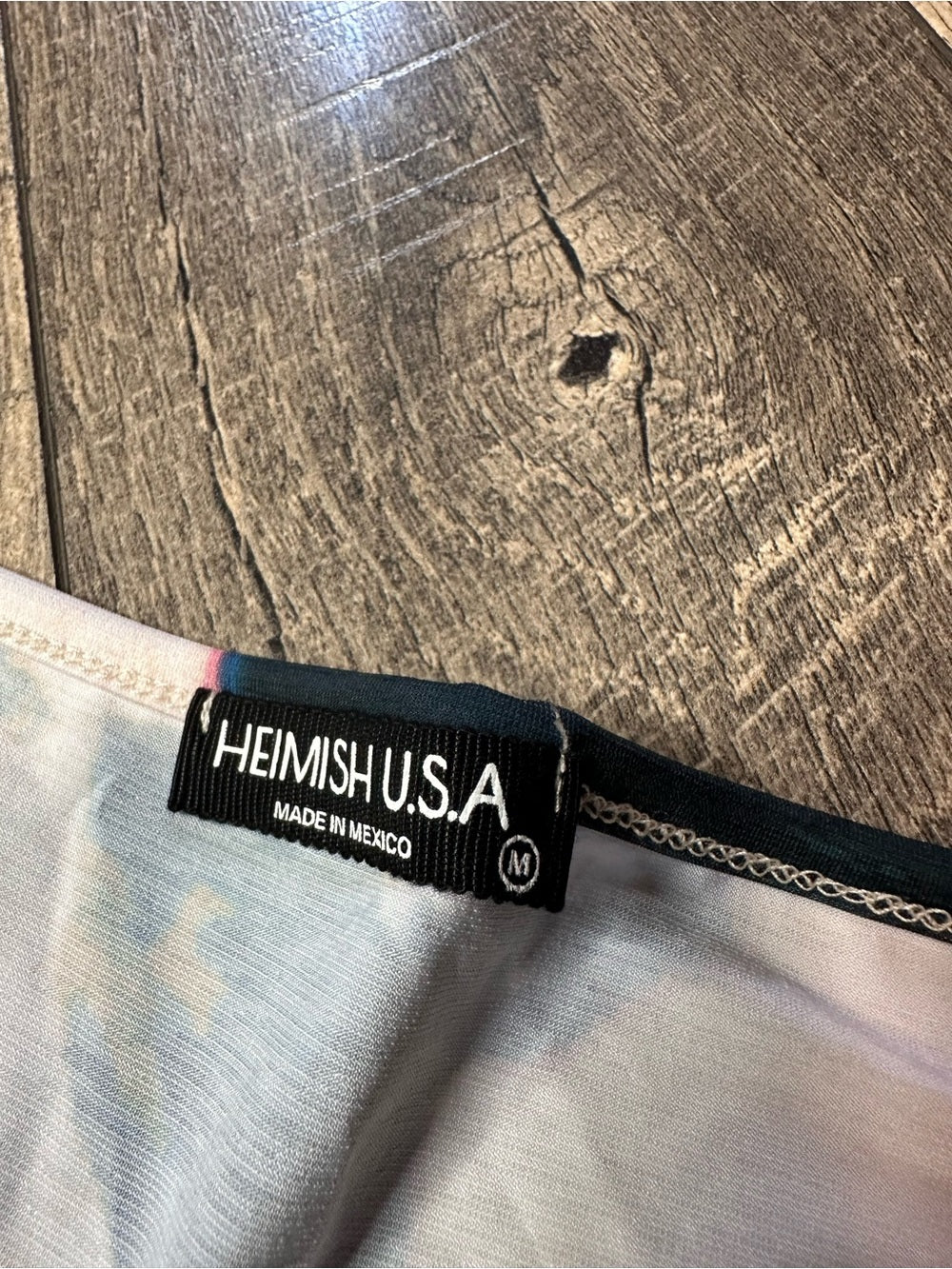 Hemish USA Multicolor Long Sleeve Top