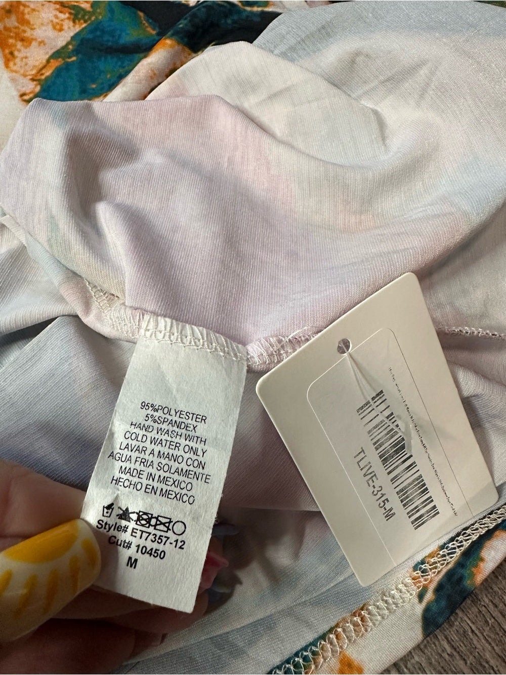 Hemish USA Multicolor Long Sleeve Top