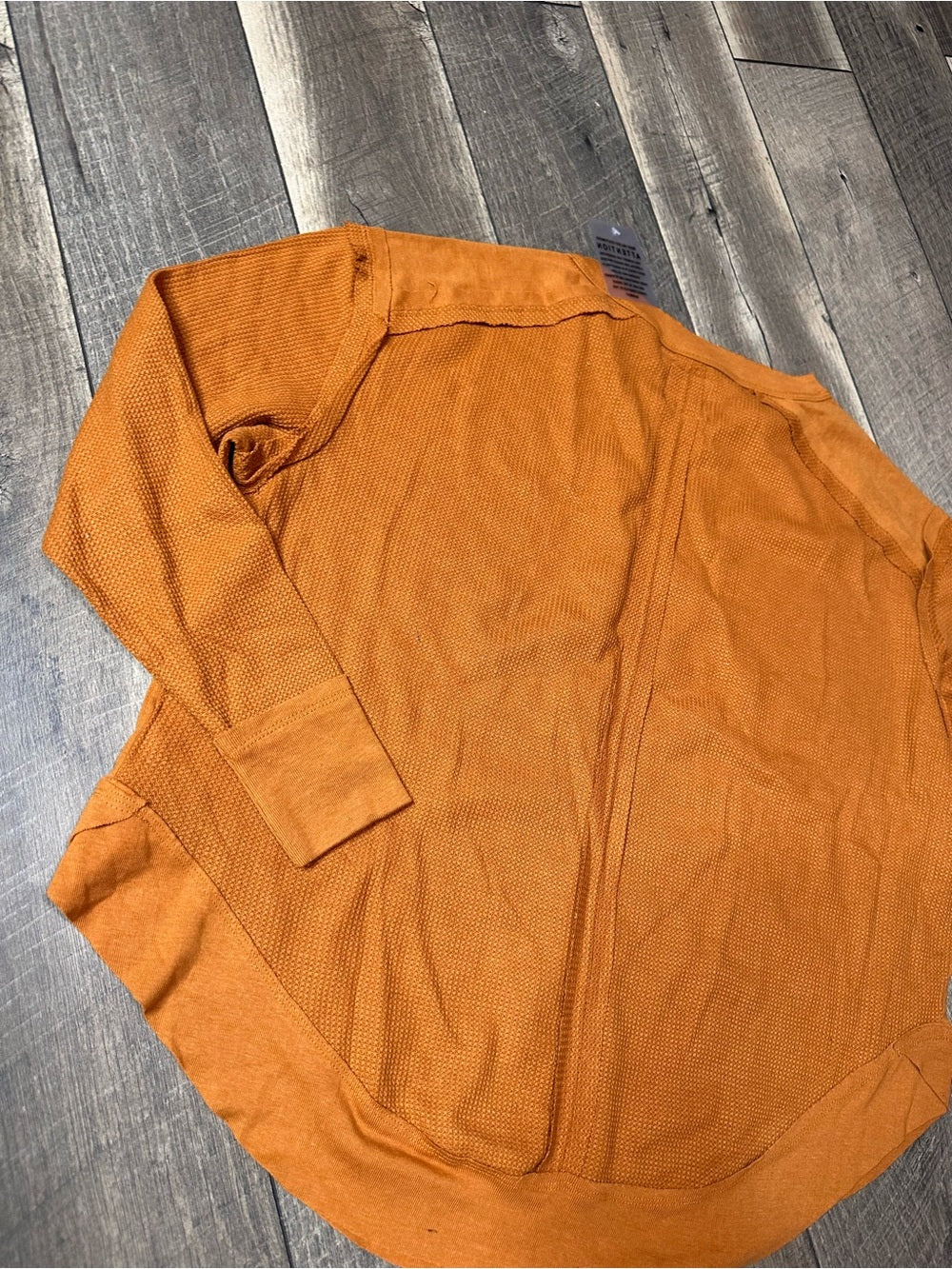 Like Love Oversized Waffleknit Long Sleeve Top (new with tags)