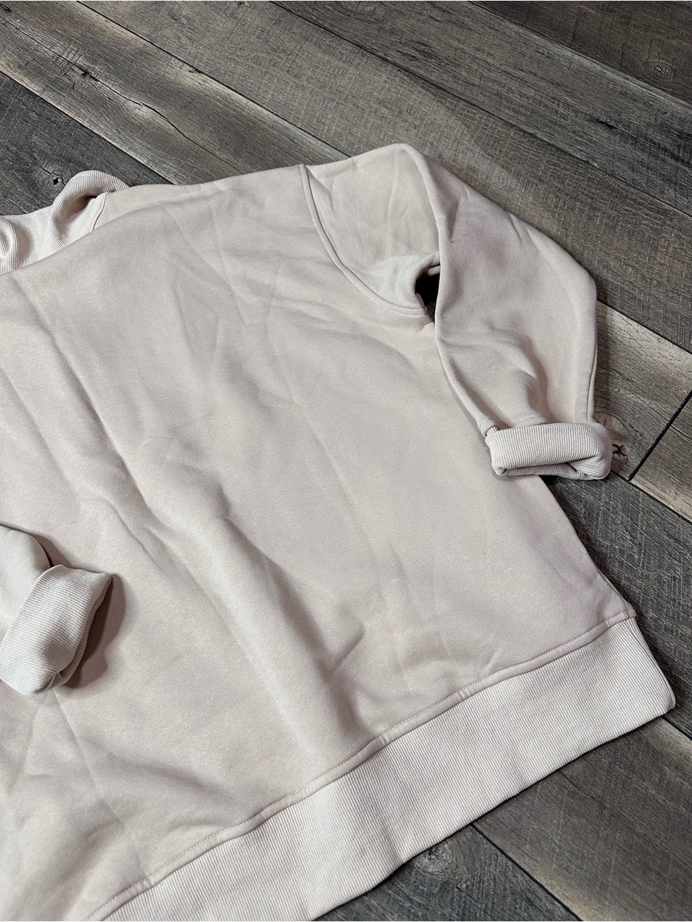 White Birch Black Label 1/4 Zip Pullover (has pockets)