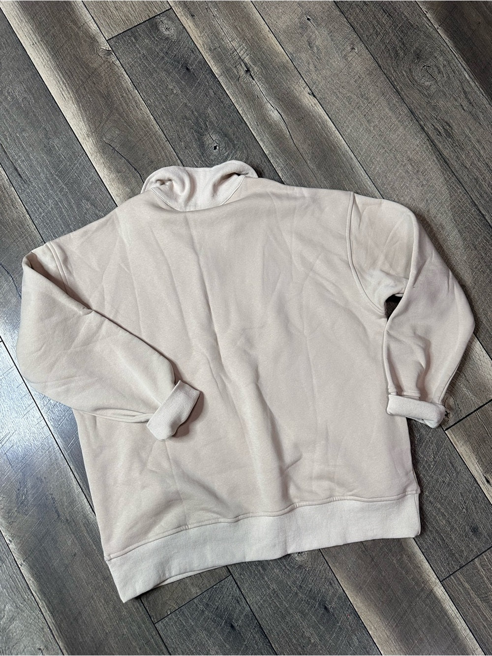 White Birch Black Label 1/4 Zip Pullover (has pockets)
