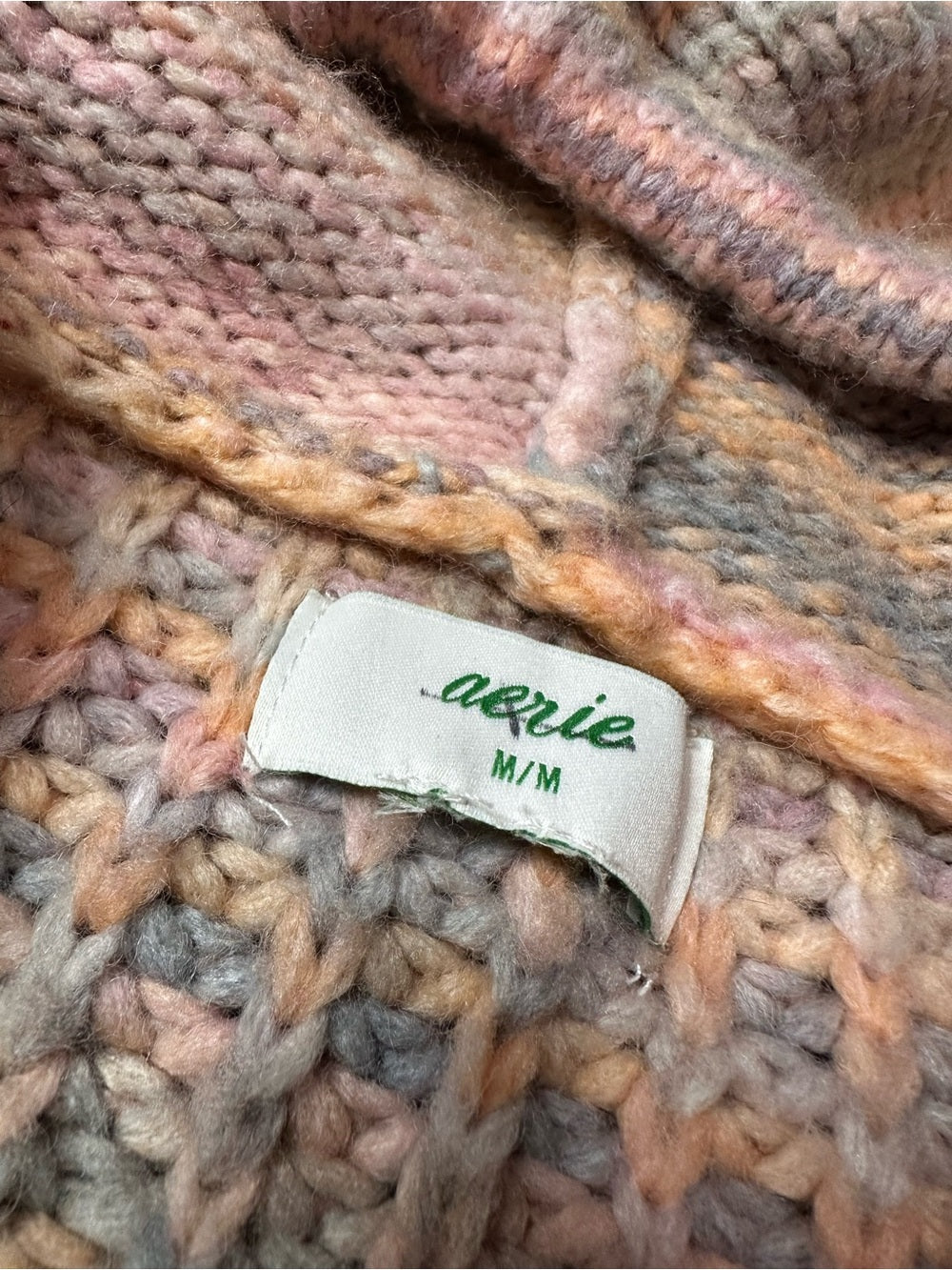 Aerie Chunky Knit Hoodie