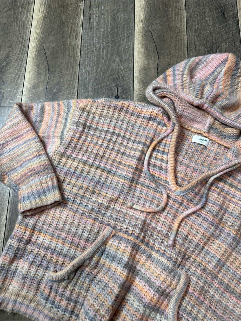 Aerie Chunky Knit Hoodie