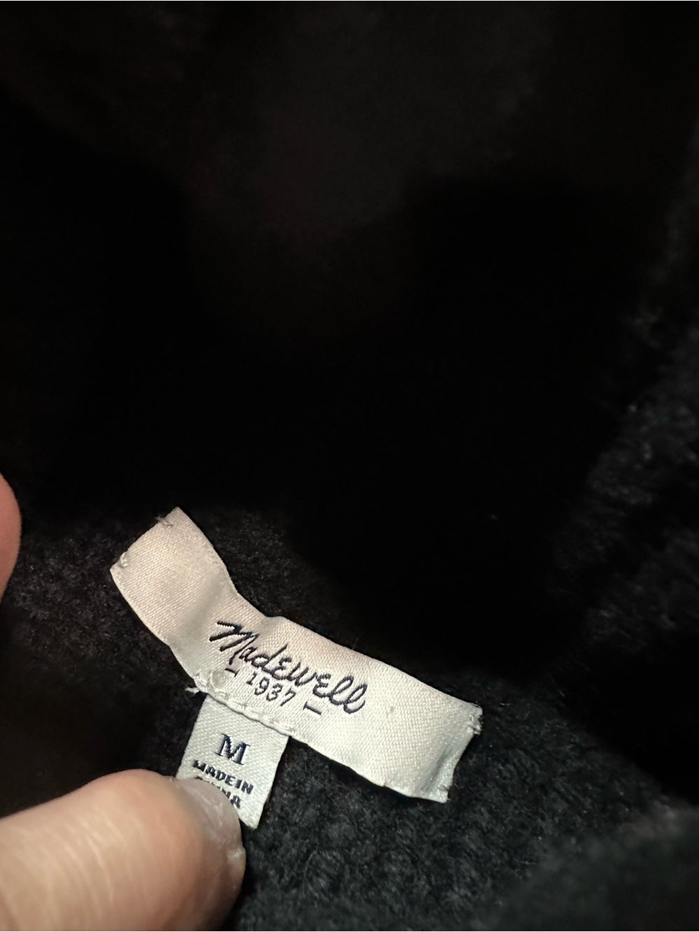 Madewell Turtleneck Sleeveless Sweater