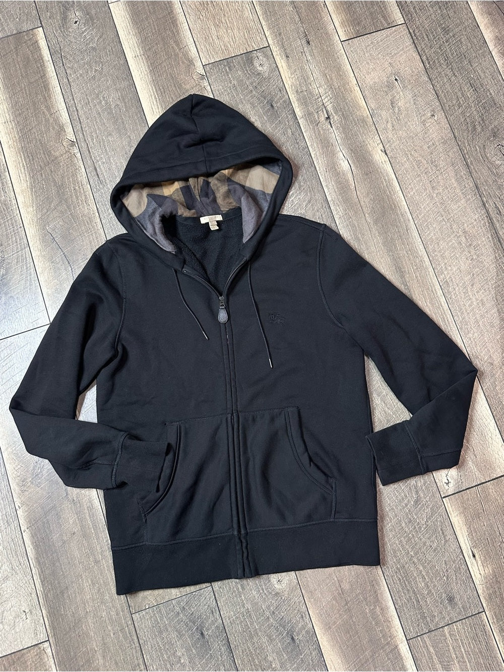 Burberry Zip Up Hoodie
