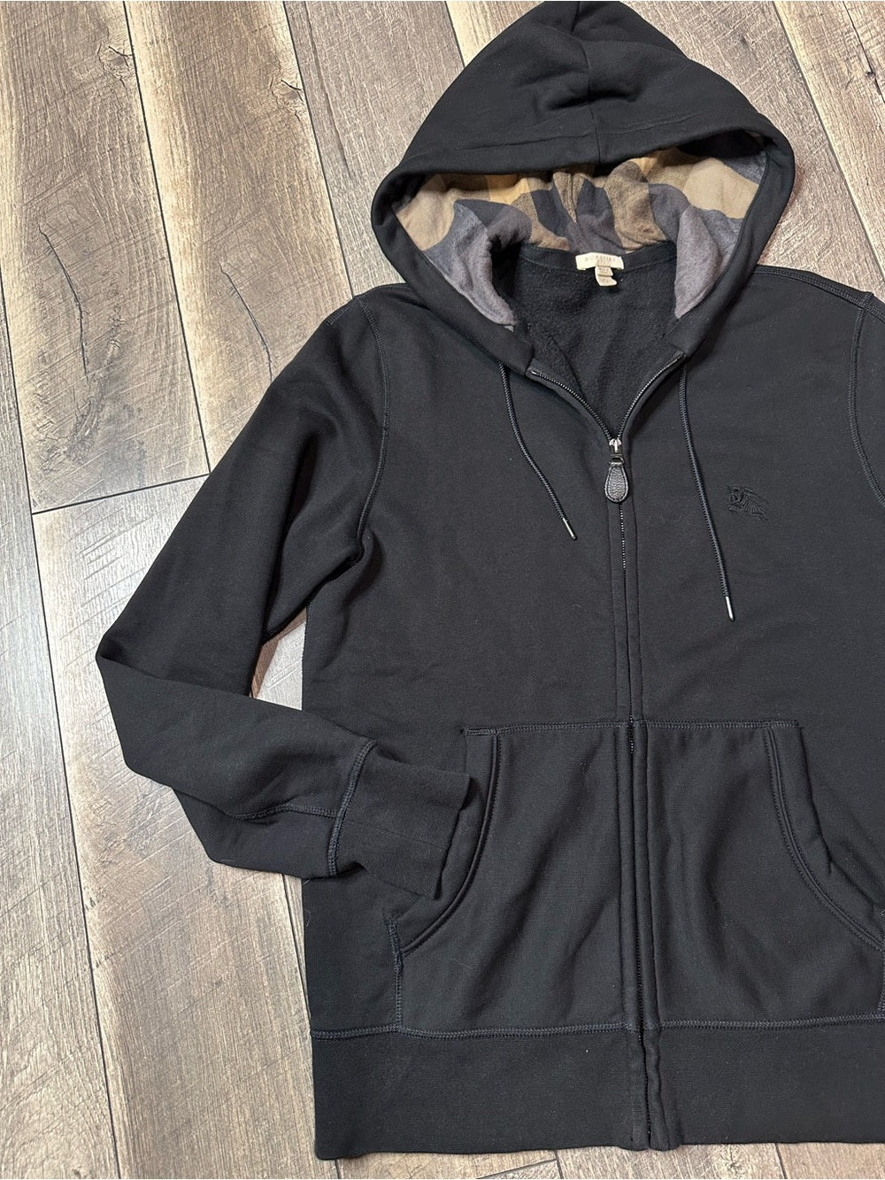Burberry Zip Up Hoodie