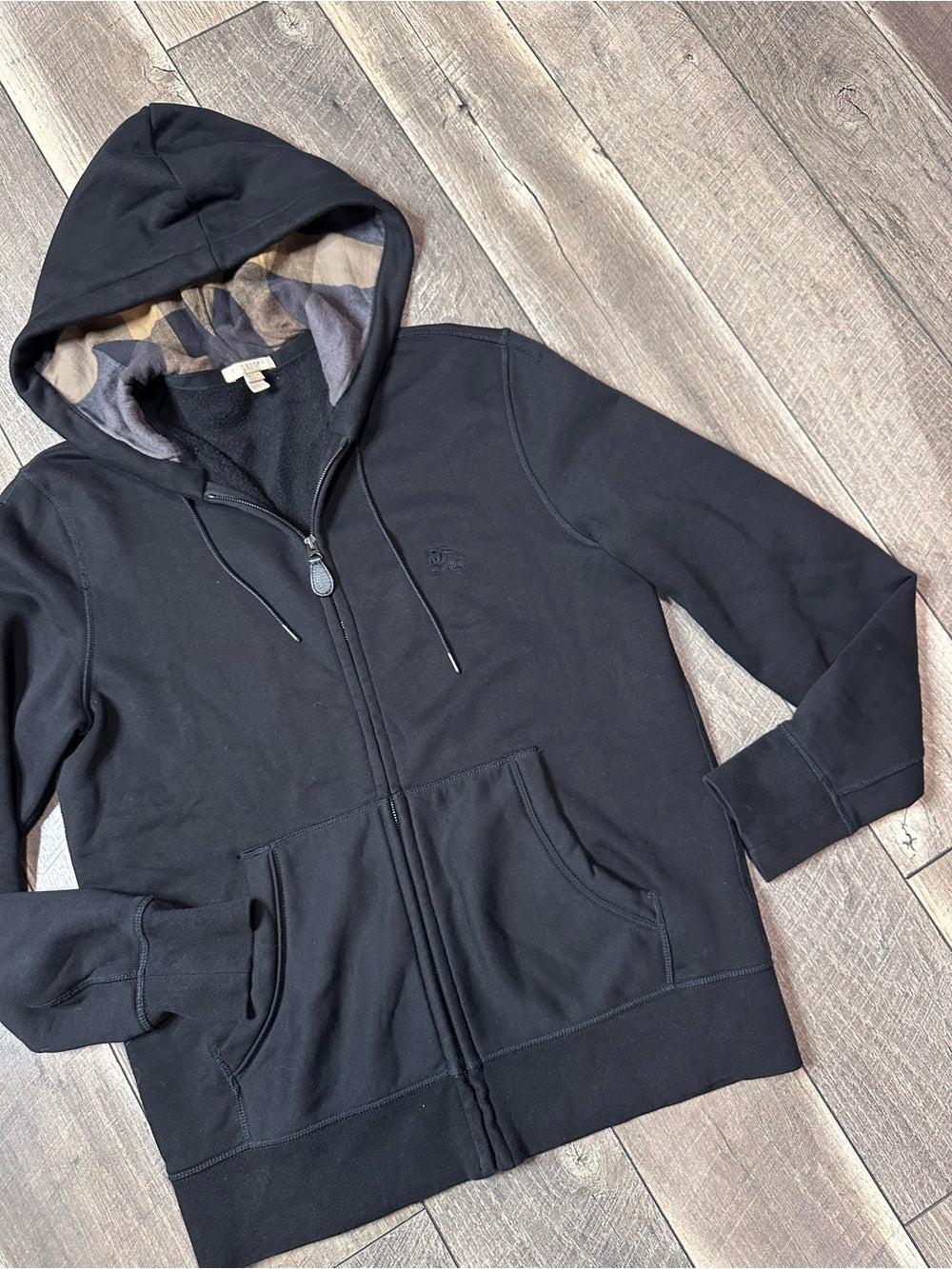 Burberry Zip Up Hoodie
