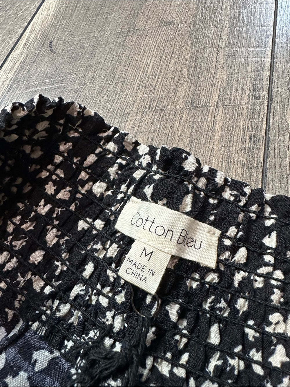 Cotton Bleu Floral Shorts (new with tags)