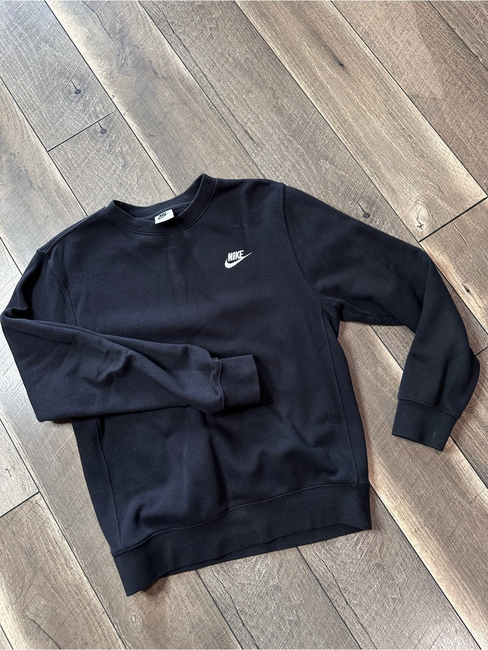 Nike Black Crewneck Pullover