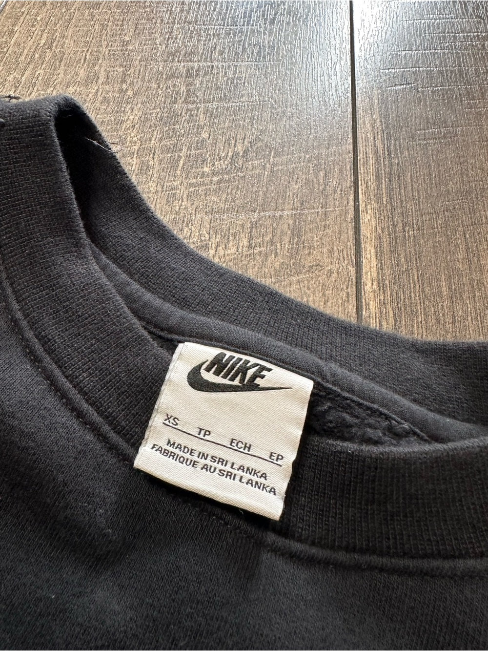 Nike Black Crewneck Pullover