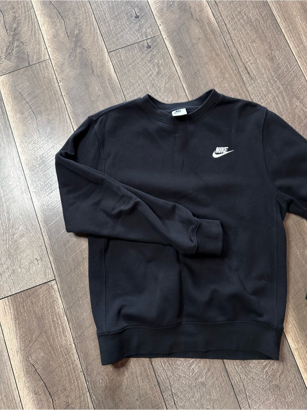 Nike Black Crewneck Pullover