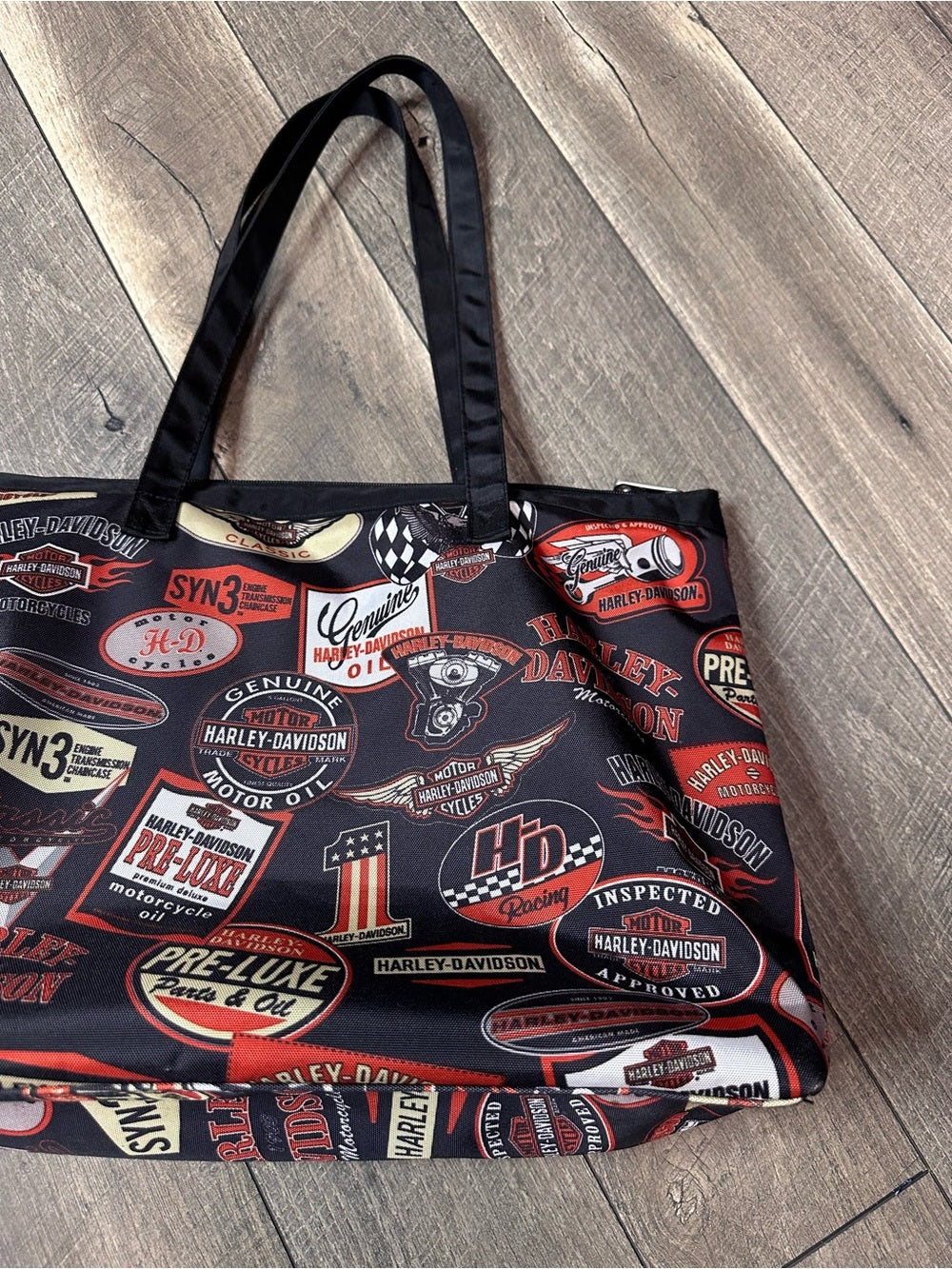 Harley-Davidson Vintage Lined Tote