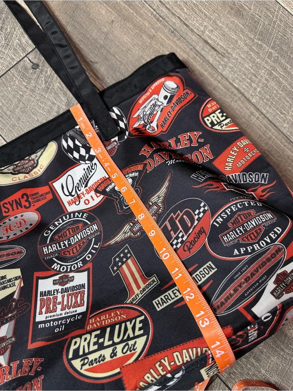 Harley-Davidson Vintage Lined Tote