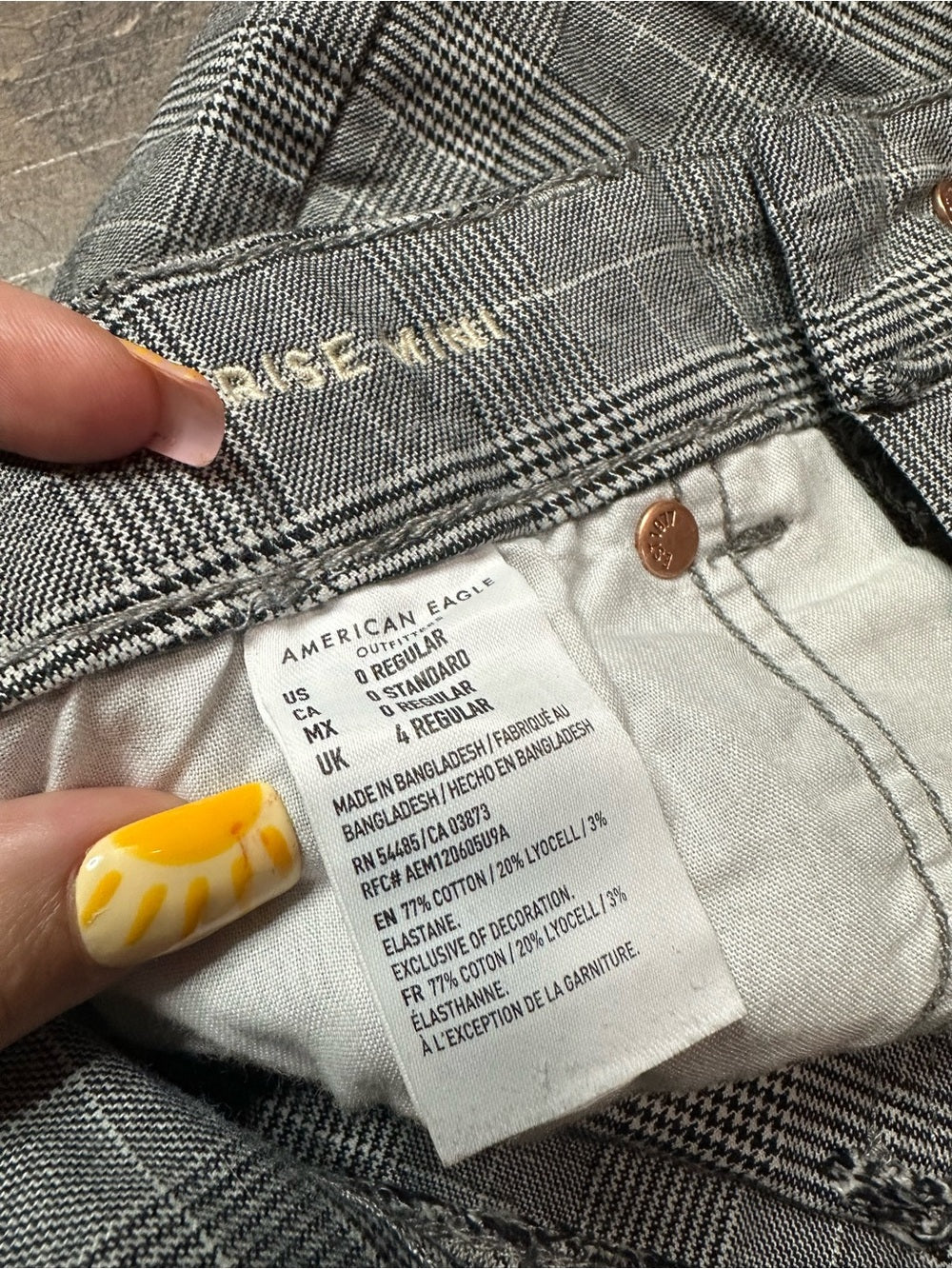 American Eagle Hi Rise Mini Skirt