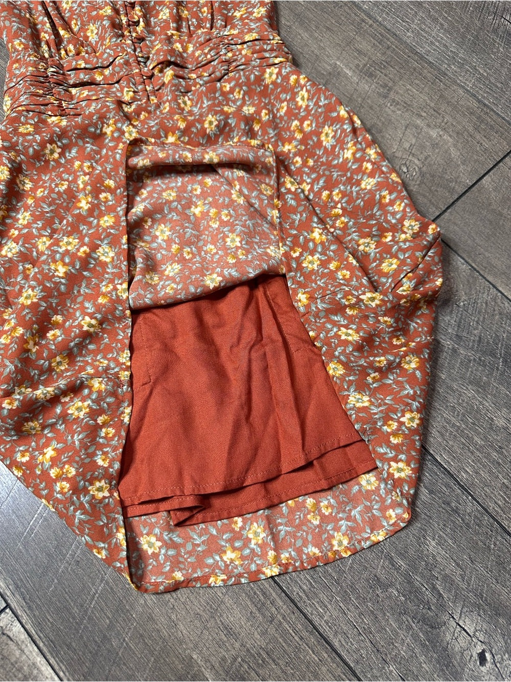 Abercrombie Smocked Back Mini Dress