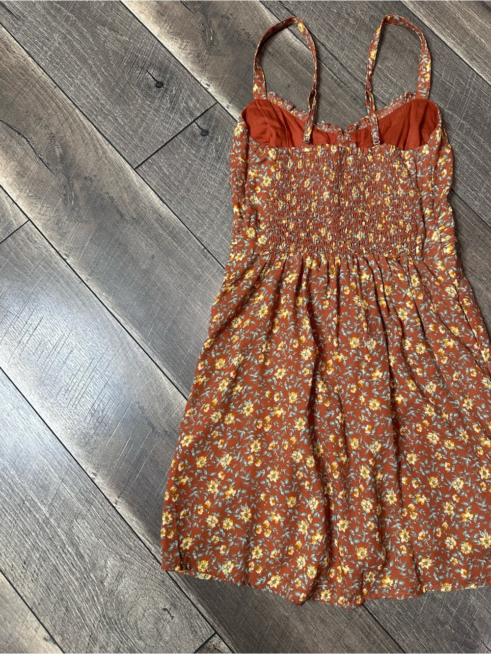 Abercrombie Smocked Back Mini Dress
