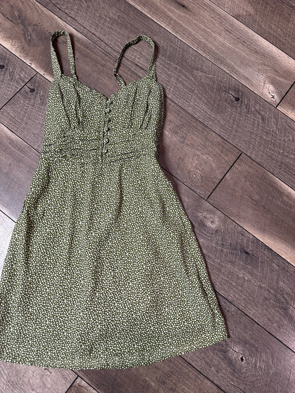 Abercrombie Smocked Back Mini Dress