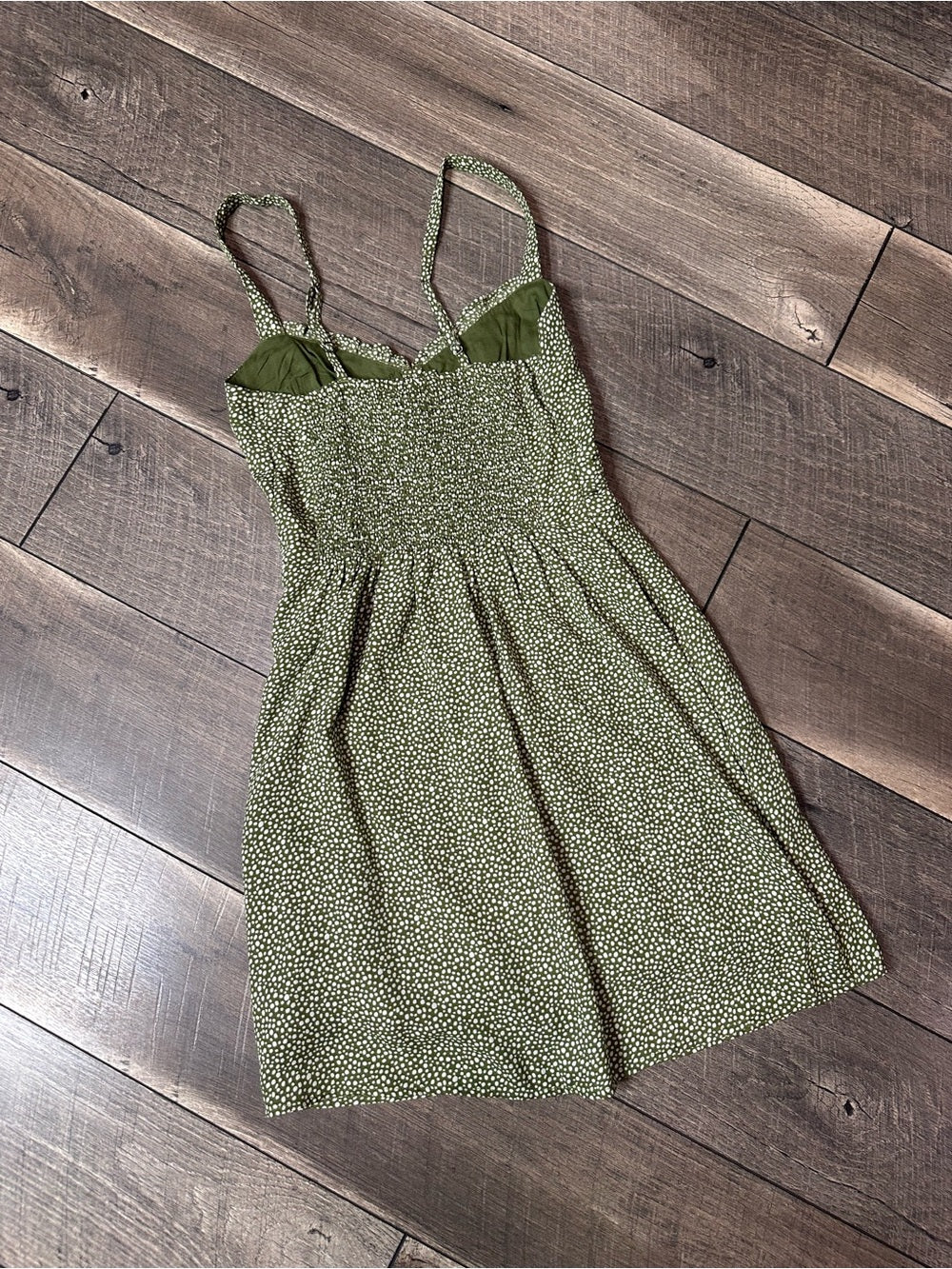 Abercrombie Smocked Back Mini Dress