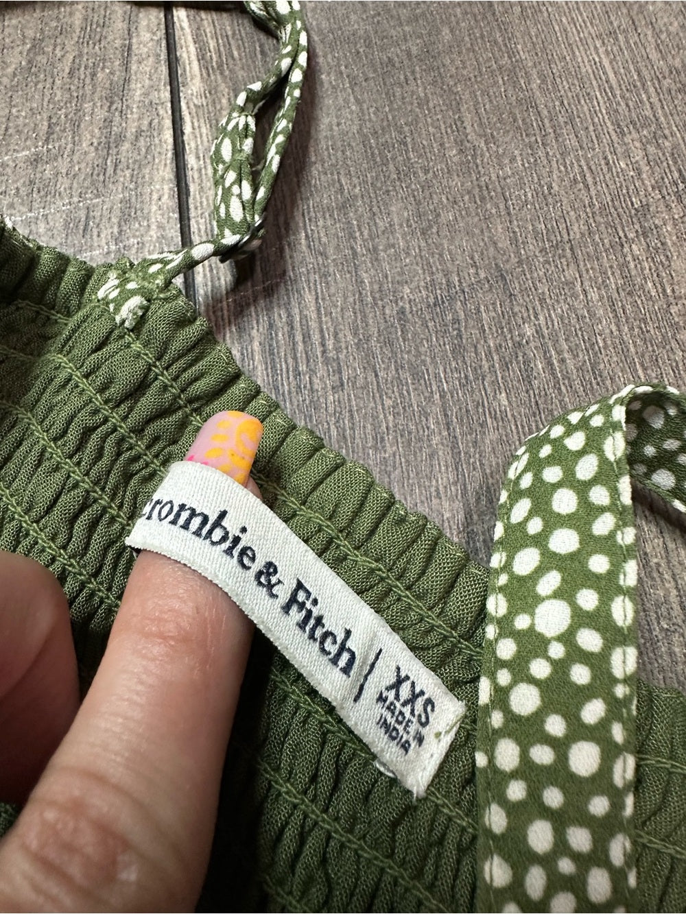 Abercrombie Smocked Back Mini Dress