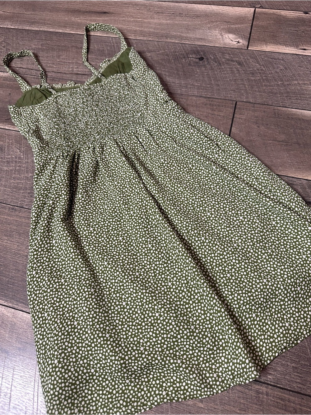 Abercrombie Smocked Back Mini Dress